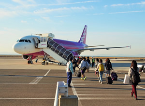 APJ　関空　搭乗の様子